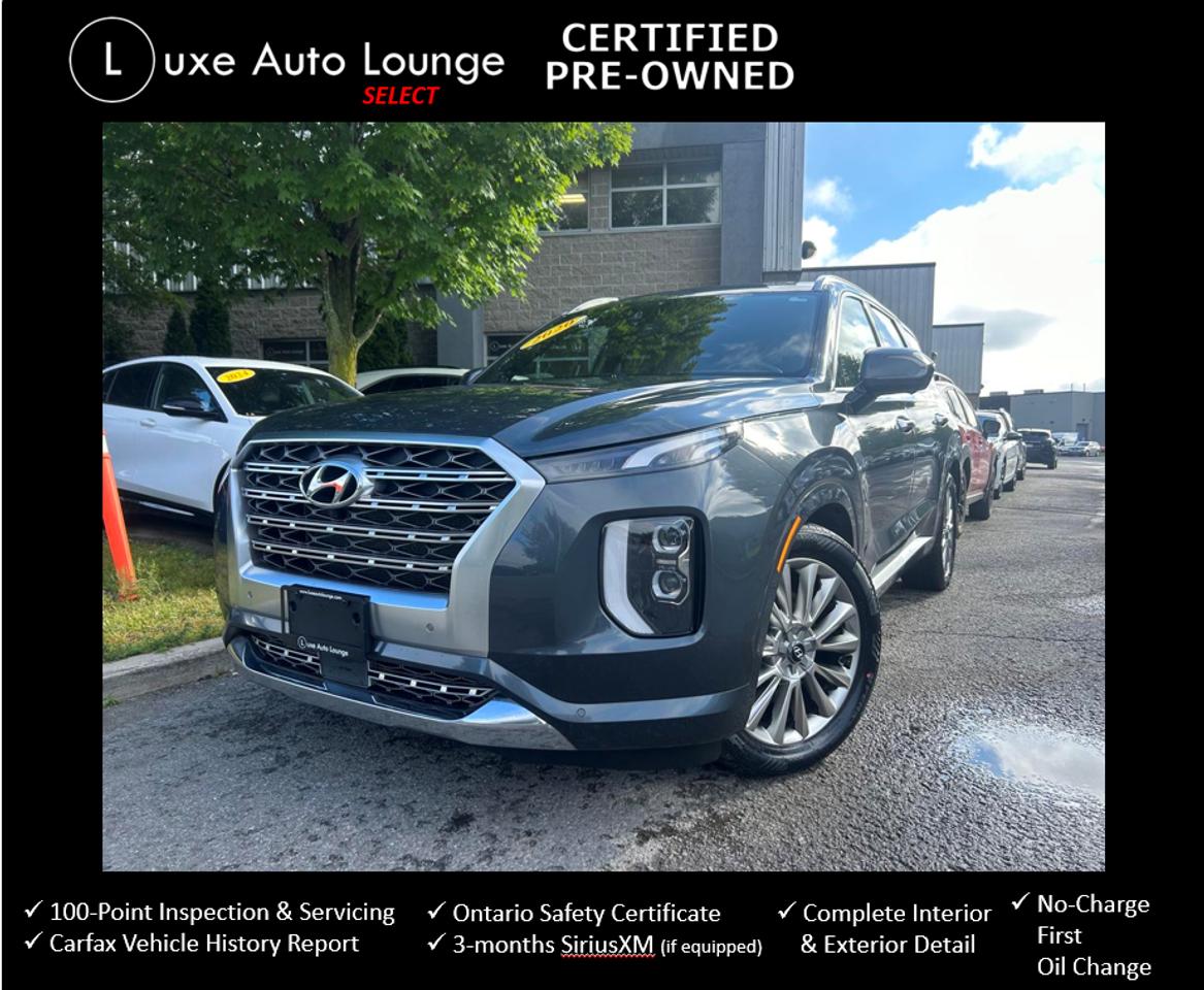 2020 Hyundai PALISADE Ultimate LOADED! SUNROOF, LEATHER, HEATED SEATS!!