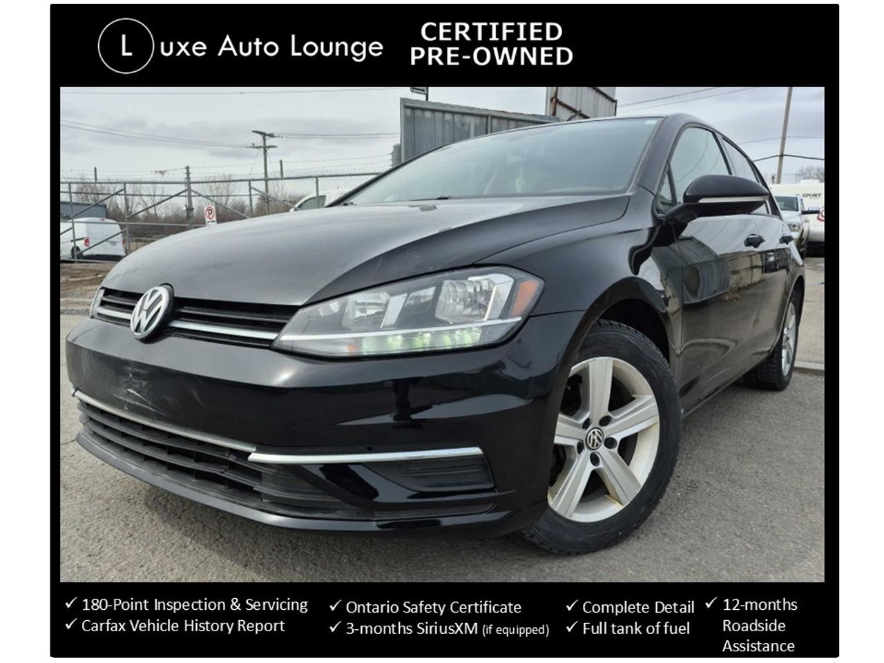 2021 Volkswagen Golf Comfortline - 6SPD!! NAV, HEATED SEATS, B/U CAM!