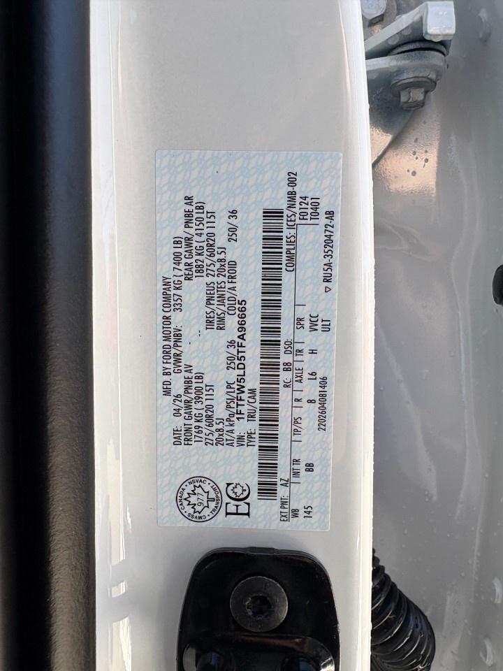 2026 Ford F-150 Lariat 4WD SuperCrew 5.5' Box Photo