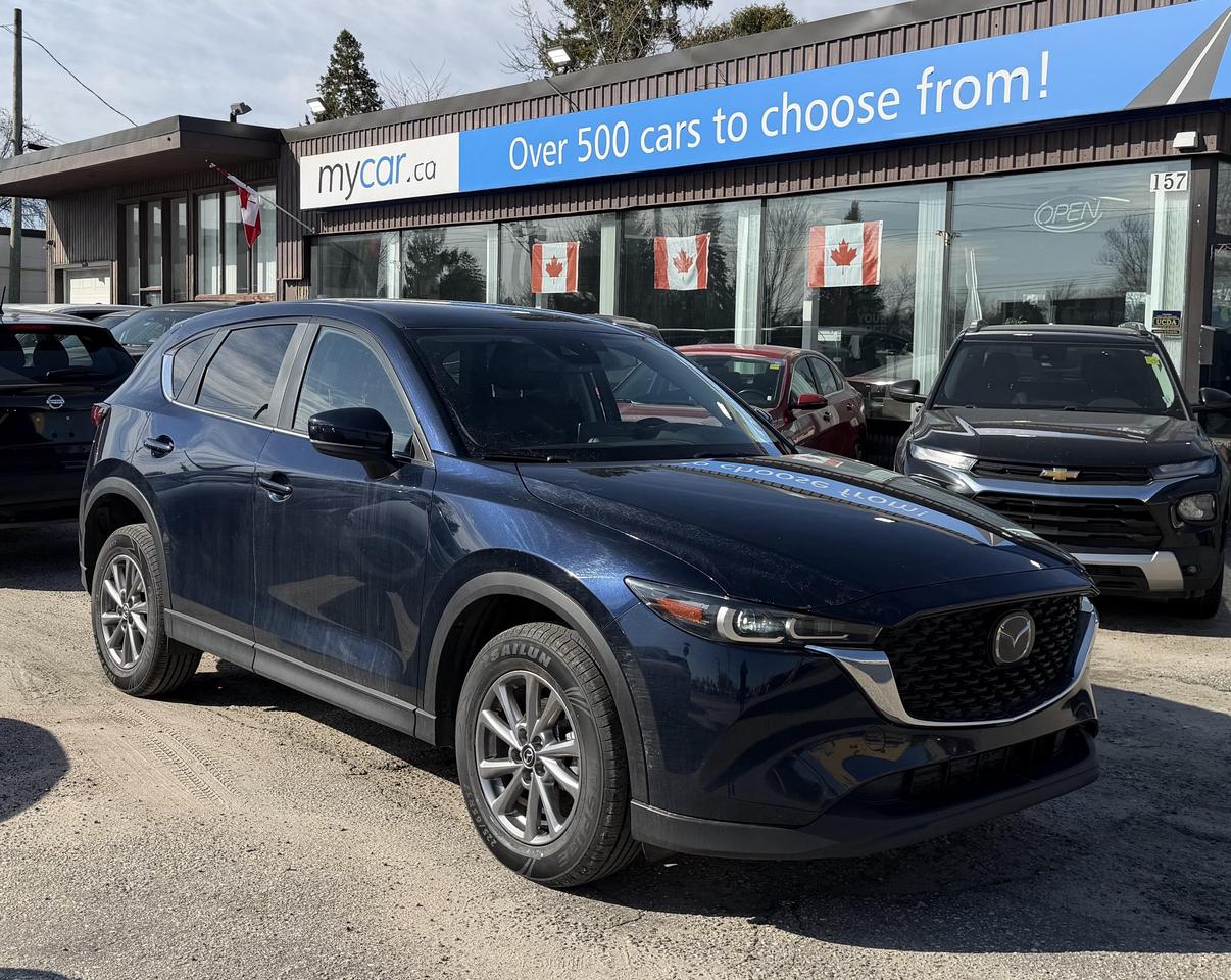 ???? 2.5L 4CYL All Wheel Drive  MAZDA CX-5 GS 2025  Adventure-ready performance meets everyday comfort! ????<br><br>

This stunning 2025 Mazda CX-5 GS with only 54,015 KMs is packed with features and ready to deliver reliability, style, and capability wherever you go!<br><br>

? 2.5L 4-Cylinder Engine<br>
? All Wheel Drive<br>
? Backup Camera<br>
? Bluetooth Connectivity<br>
? Air Conditioning<br>
? Cruise Control<br>
? Full Power Group<br><br>

?? NO FEES! <span>(Just pay applicable taxes.)</span><br>
?? LOWEST PRICE GUARANTEED!<br><br>

?? 4 LOCATIONS TO SERVE YOU BETTER:<br>
?? RICHMOND: 1-888-416-2199<br>
?? OTTAWA: (343) 429-6444<br>
?? KINGSTON: 1-888-508-3494<br>
?? NORTH BAY: 1-888-282-3560<br><br>

?? Visit <strong>WWW.MYCAR.CA</strong> to see this MAZDA CX-5 and more!<br>
?? Confidence, comfort, and value  all in one! ??