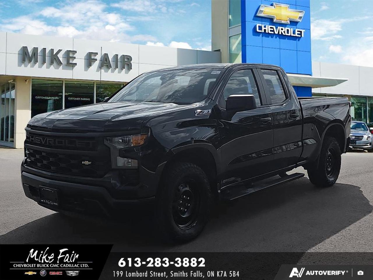 Used 2023 Chevrolet Silverado 1500 Work Truck Chevy Safety Assist, Auto Emergency Breaking, Forward Collision Alert for sale in Smiths Falls, ON