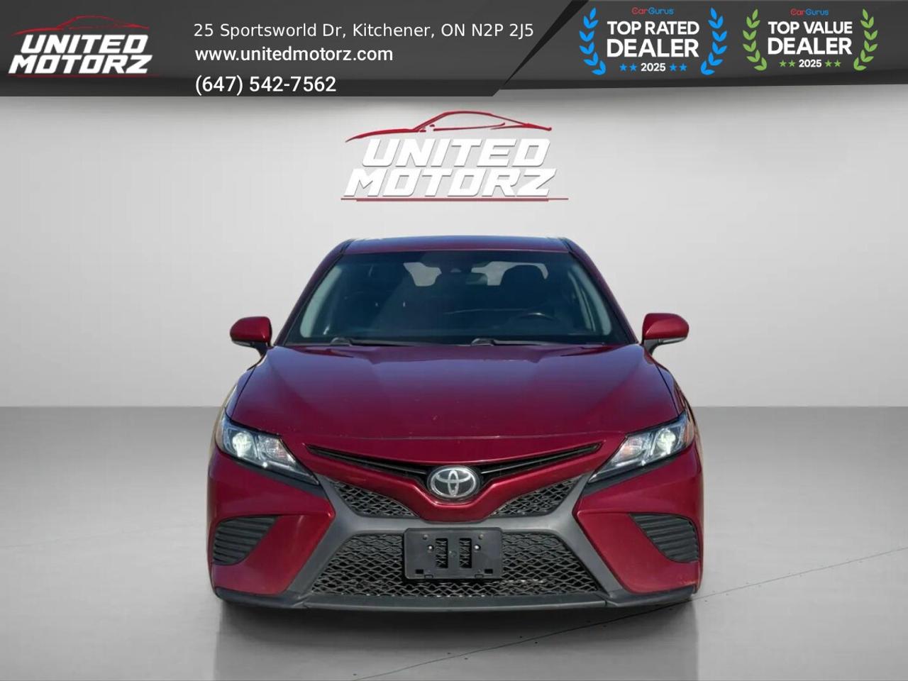 2018 Toyota Camry SE FWD~SAFETY CERTIFIED~Toyota Safety Sense~ Photo