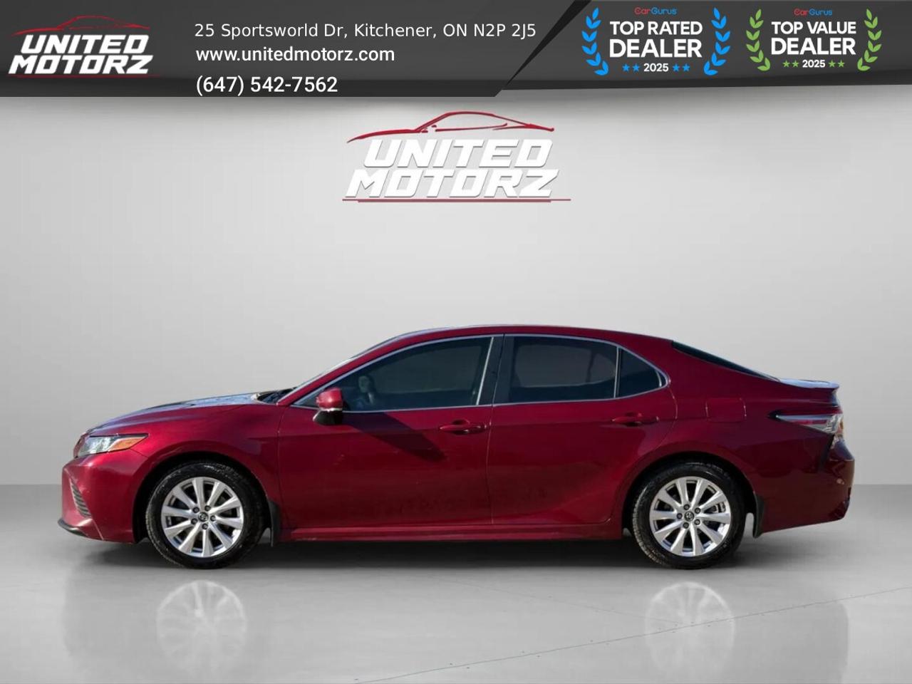 2018 Toyota Camry SE FWD~SAFETY CERTIFIED~Toyota Safety Sense~ Photo