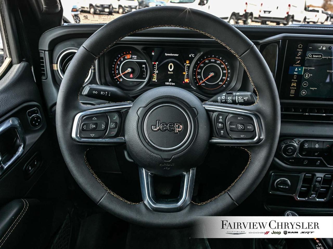 2024 Jeep Wrangler Sahara SKY TOP   LEATHER   FRONT CAMERA   BLIND SP Photo