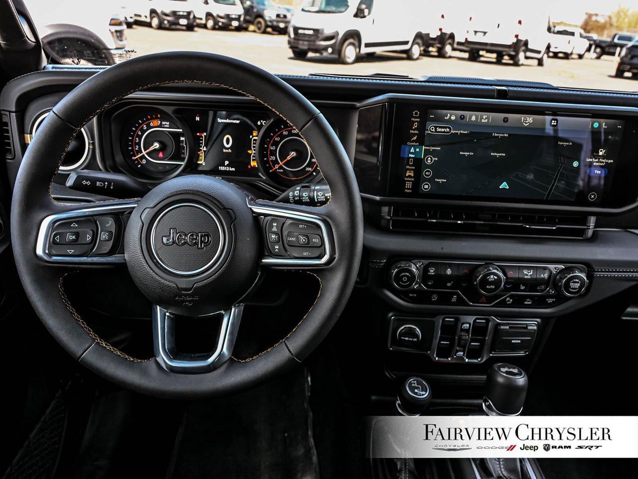 2024 Jeep Wrangler Sahara SKY TOP   LEATHER   FRONT CAMERA   BLIND SP Photo