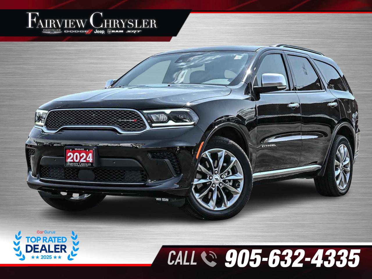 2024 Dodge Durango Citadel SUNROOF   CARPLAY   HEATED / COOLED SEATS Photo0