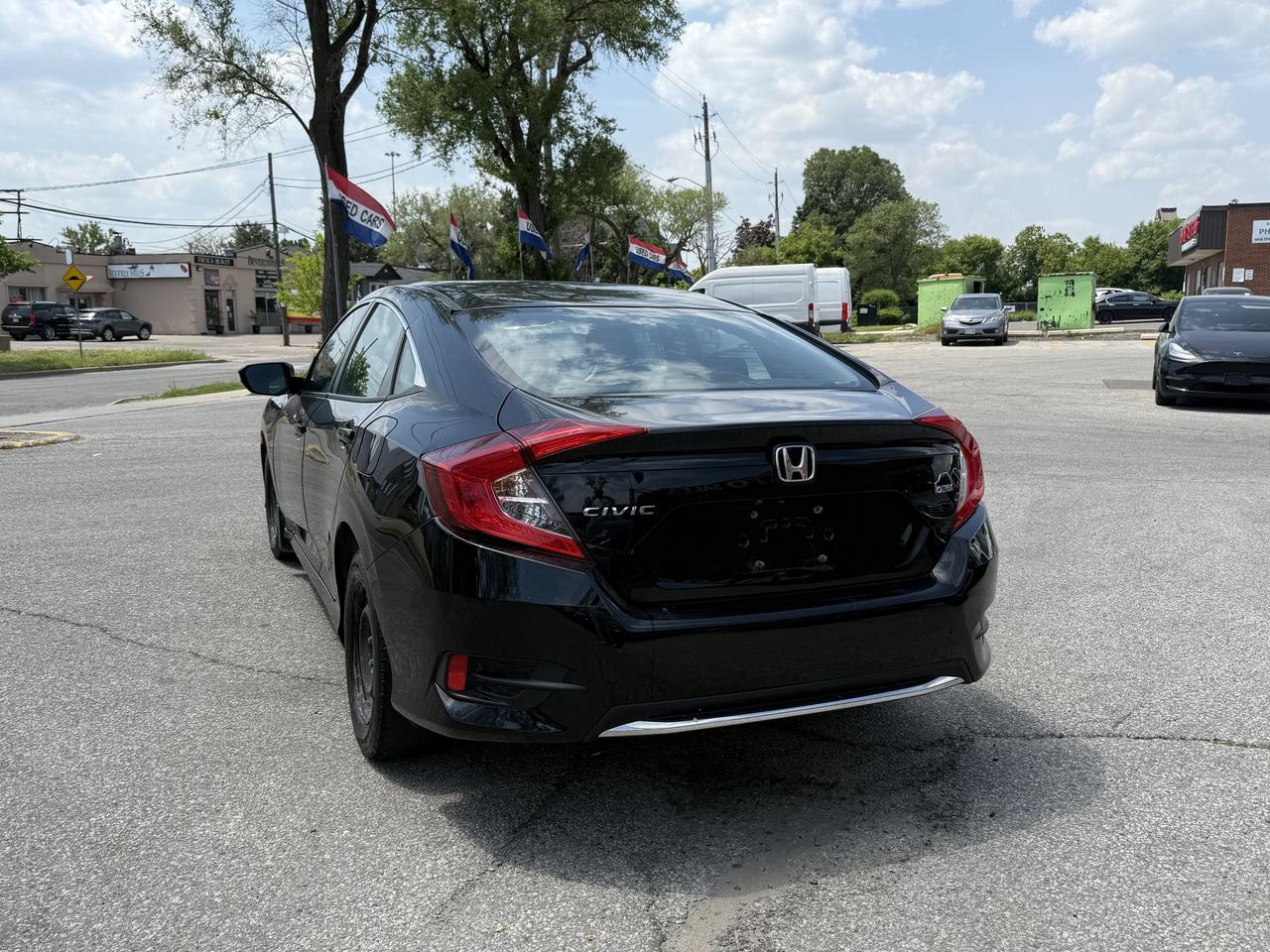2021 Honda Civic Sedan No Accidents l FWD l LX l CarPlay l LDW l RCam Photo