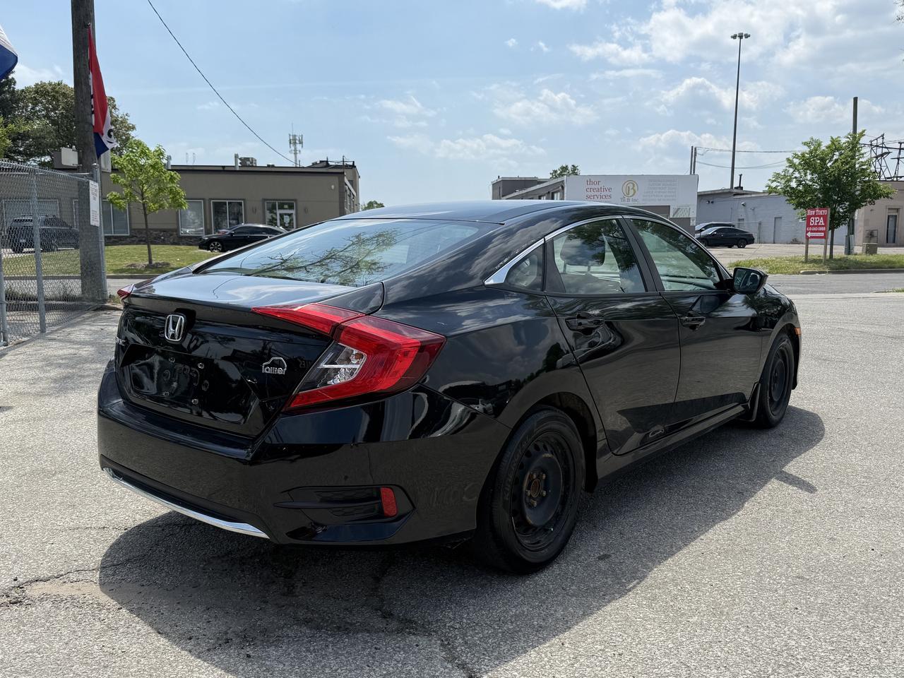 2021 Honda Civic Sedan No Accidents l FWD l LX l CarPlay l LDW l RCam Photo4
