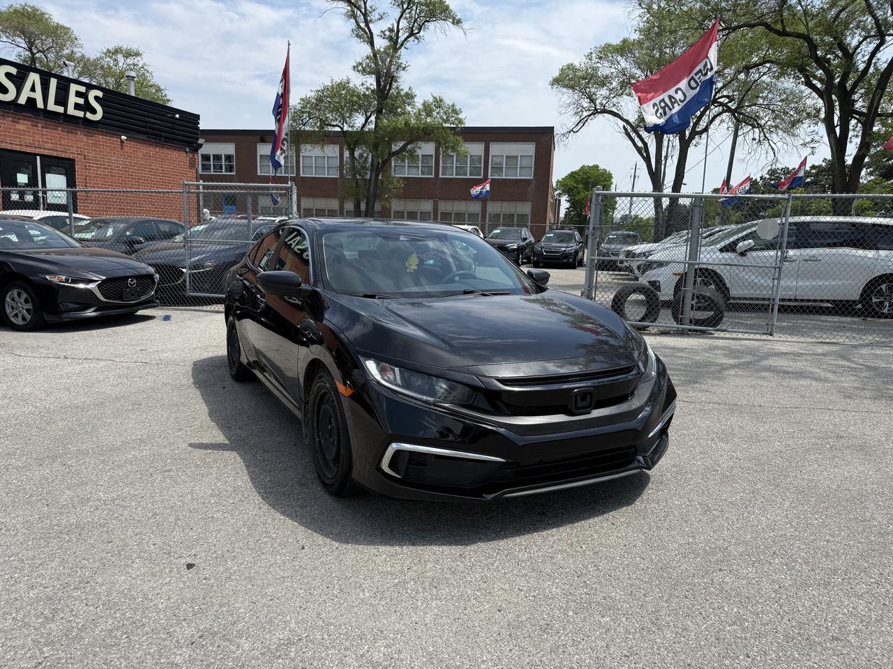 2021 Honda Civic Sedan No Accidents l FWD l LX l CarPlay l LDW l RCam Photo
