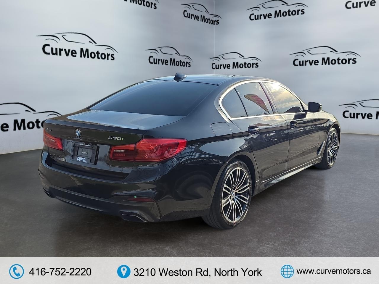 2019 BMW 5 Series 530i xDrive M-SPORT PKG * HUD / 360 CAM / HARMAN K Photo4