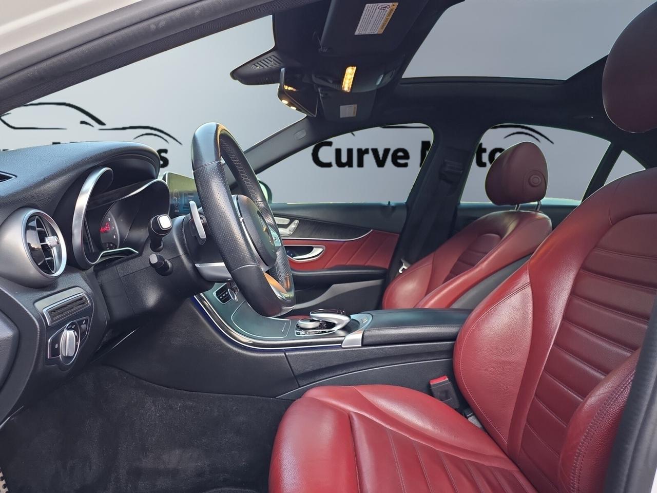 2019 Mercedes-Benz C-Class C 300 4MATIC AMG PKG * RED INTERIOR / PANO / 360 C Photo