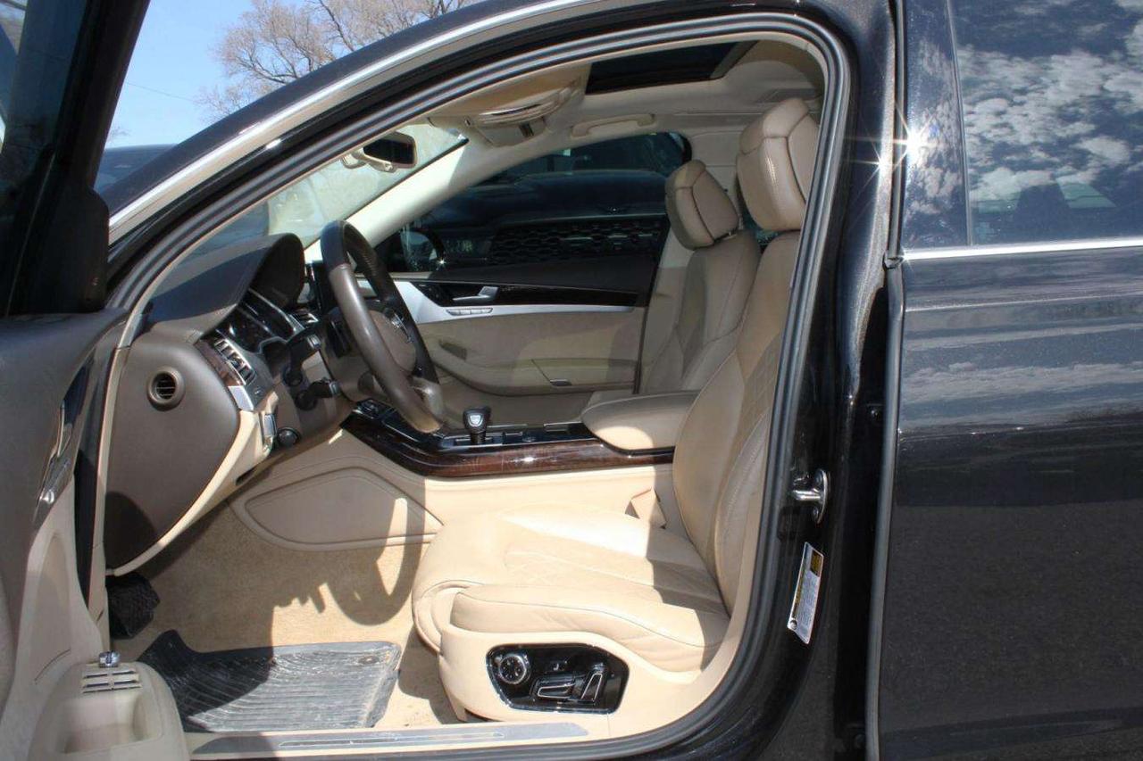 2012 Audi A8 Quattro  Gps Sunroof BkpCam HtdSeats CoolingSeats Photo