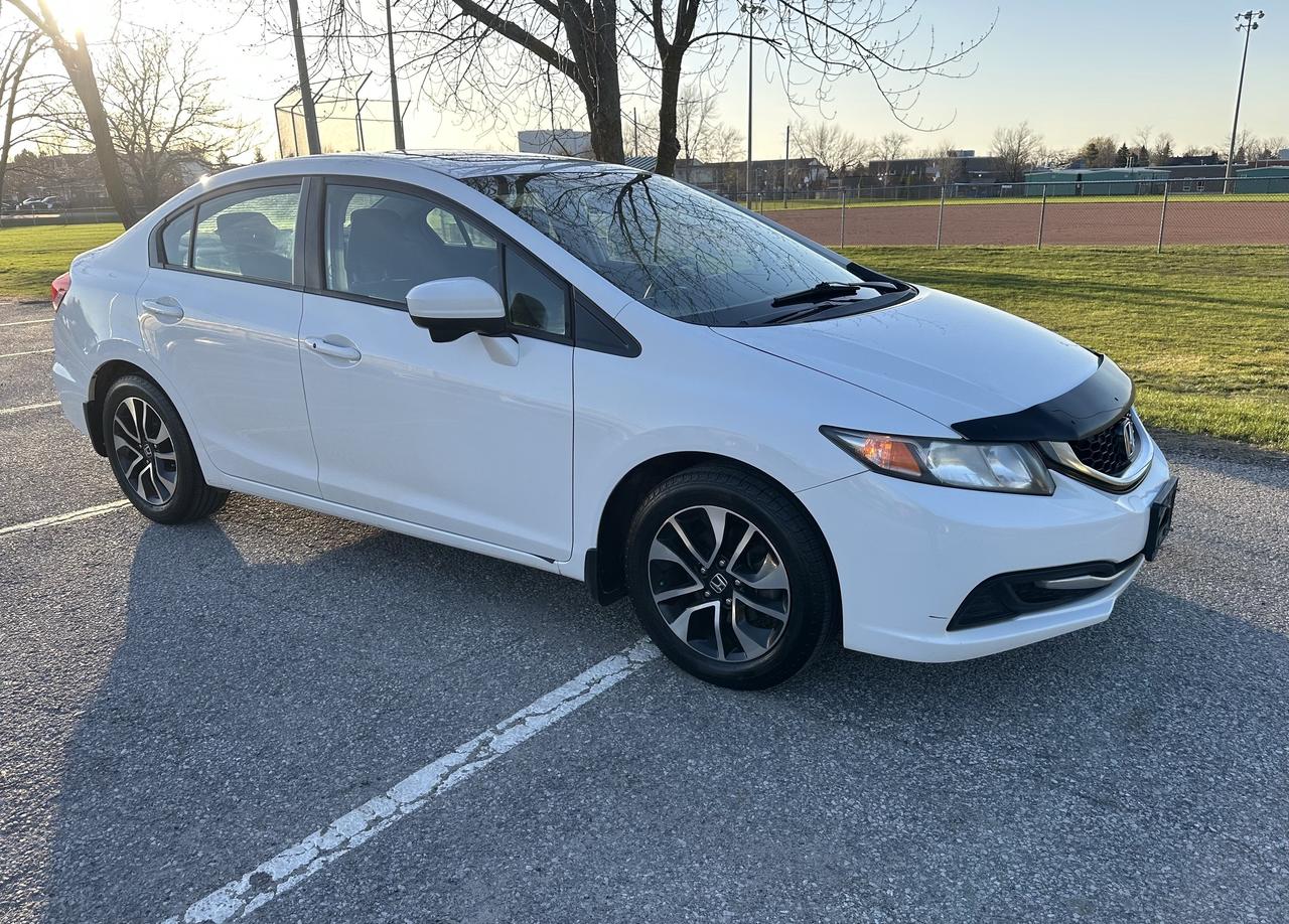 2015 Honda Civic Sedan EX MANUAL TRANS SUNROOF BACK UP CAMERA Photo2