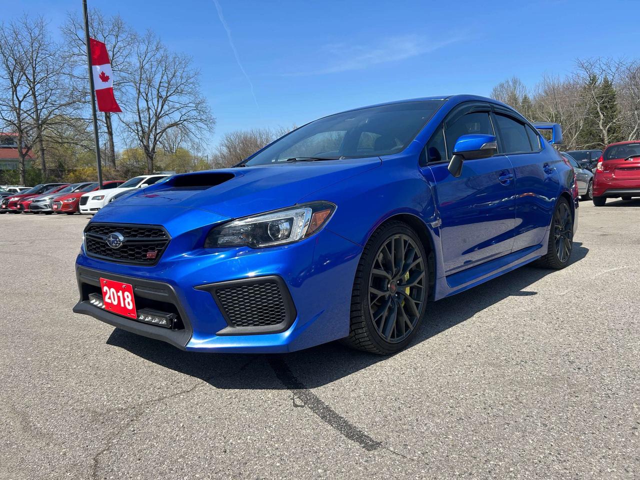 2018 Subaru WRX STI, AWD, 6 SPEED MANUAL, SUNROOF, HEATED SEATS! Photo