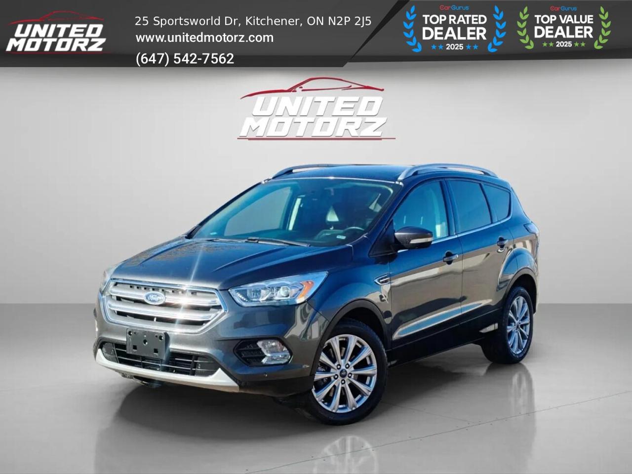 2017 Ford Escape Titanium~SAFETY CERTIFIED~ONE OWNER~Low Km's~17 Se Photo0