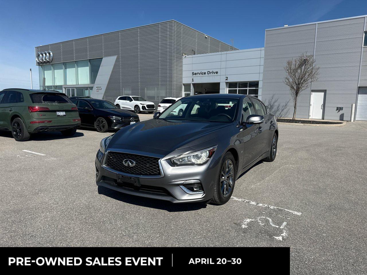 2019 Infiniti Q50 3.0T Luxe AWD (2)   One Owner Accident-Free Photo