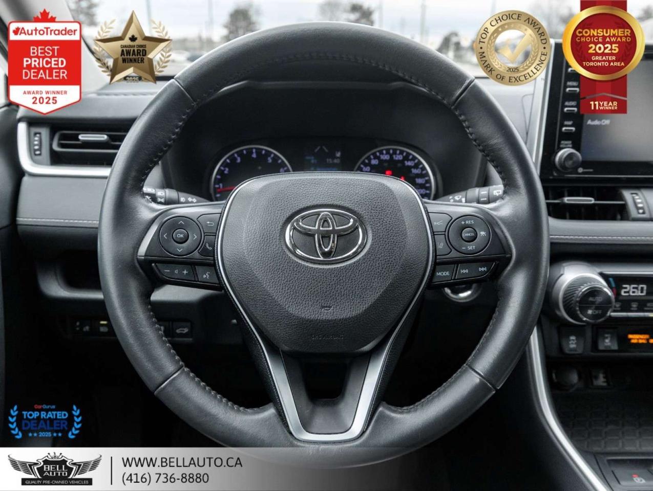 2019 Toyota RAV4 XLE Premium   LTHR   B.CAM   SUNROOF   SRVCRCRDS   NOACCIDENT Photo