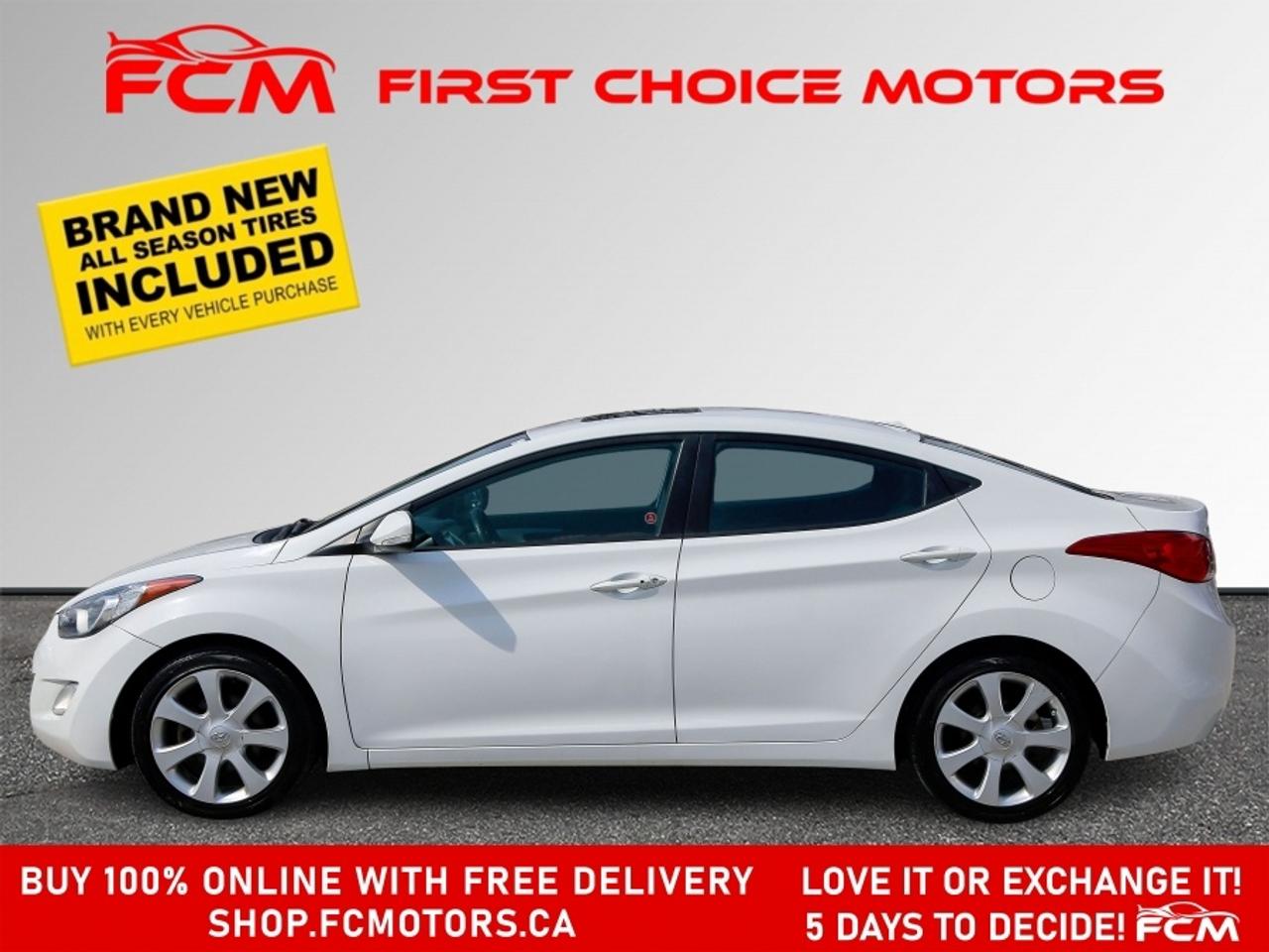 2013 Hyundai Elantra LIMITED ~AUTOMATIC, FULLY CERTIFIED WITH WARRANTY! Photo