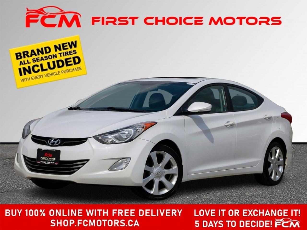 2013 Hyundai Elantra LIMITED ~AUTOMATIC, FULLY CERTIFIED WITH WARRANTY! Photo0