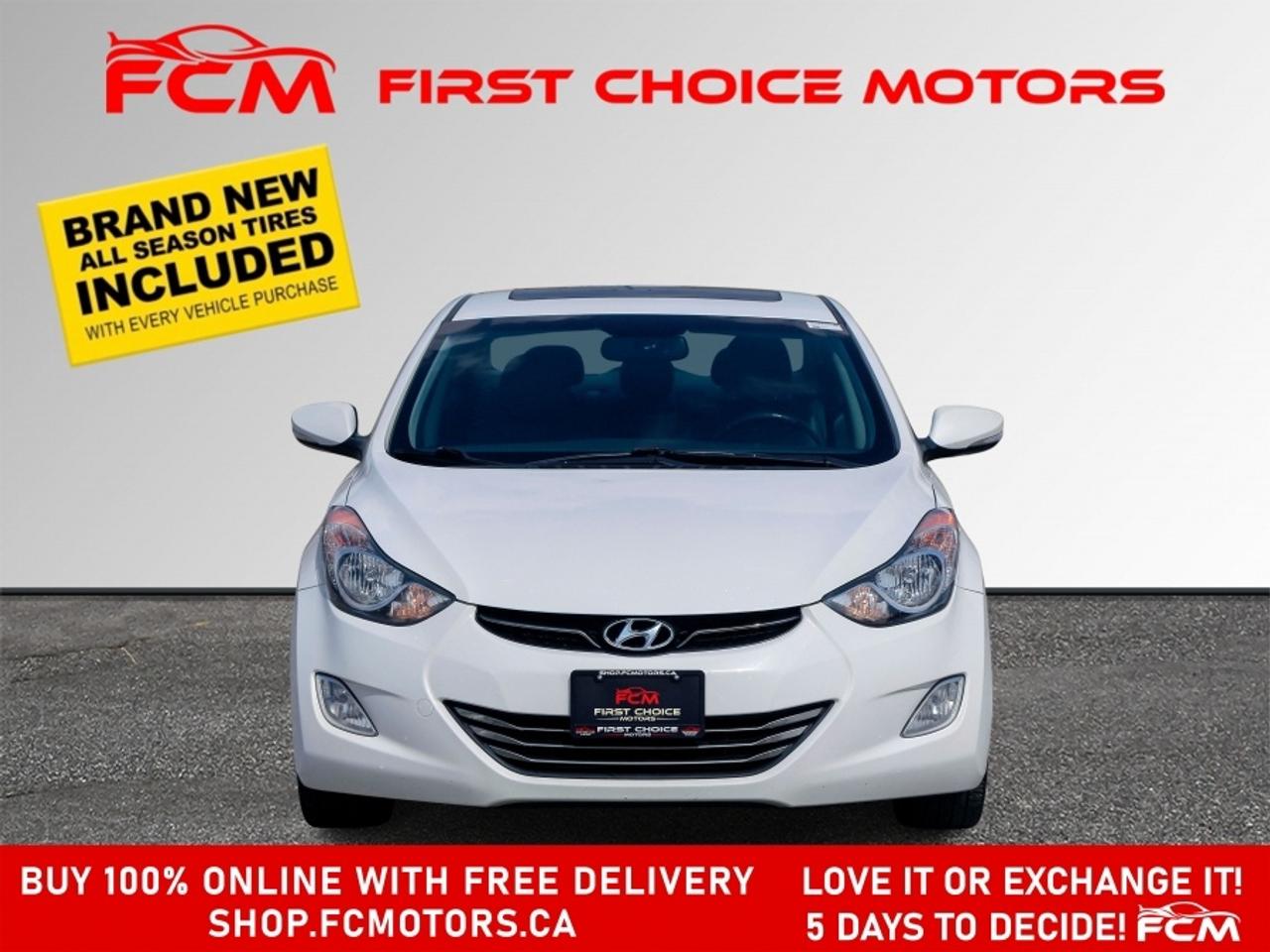 2013 Hyundai Elantra LIMITED ~AUTOMATIC, FULLY CERTIFIED WITH WARRANTY! Photo