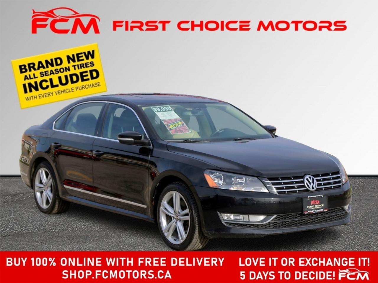 2014 Volkswagen Passat V6 HIGHLINE ~AUTOMATIC, FULLY CERTIFIED WITH WARRA Photo