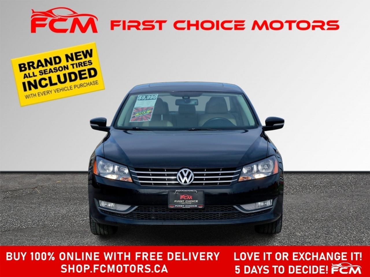 2014 Volkswagen Passat V6 HIGHLINE ~AUTOMATIC, FULLY CERTIFIED WITH WARRA Photo