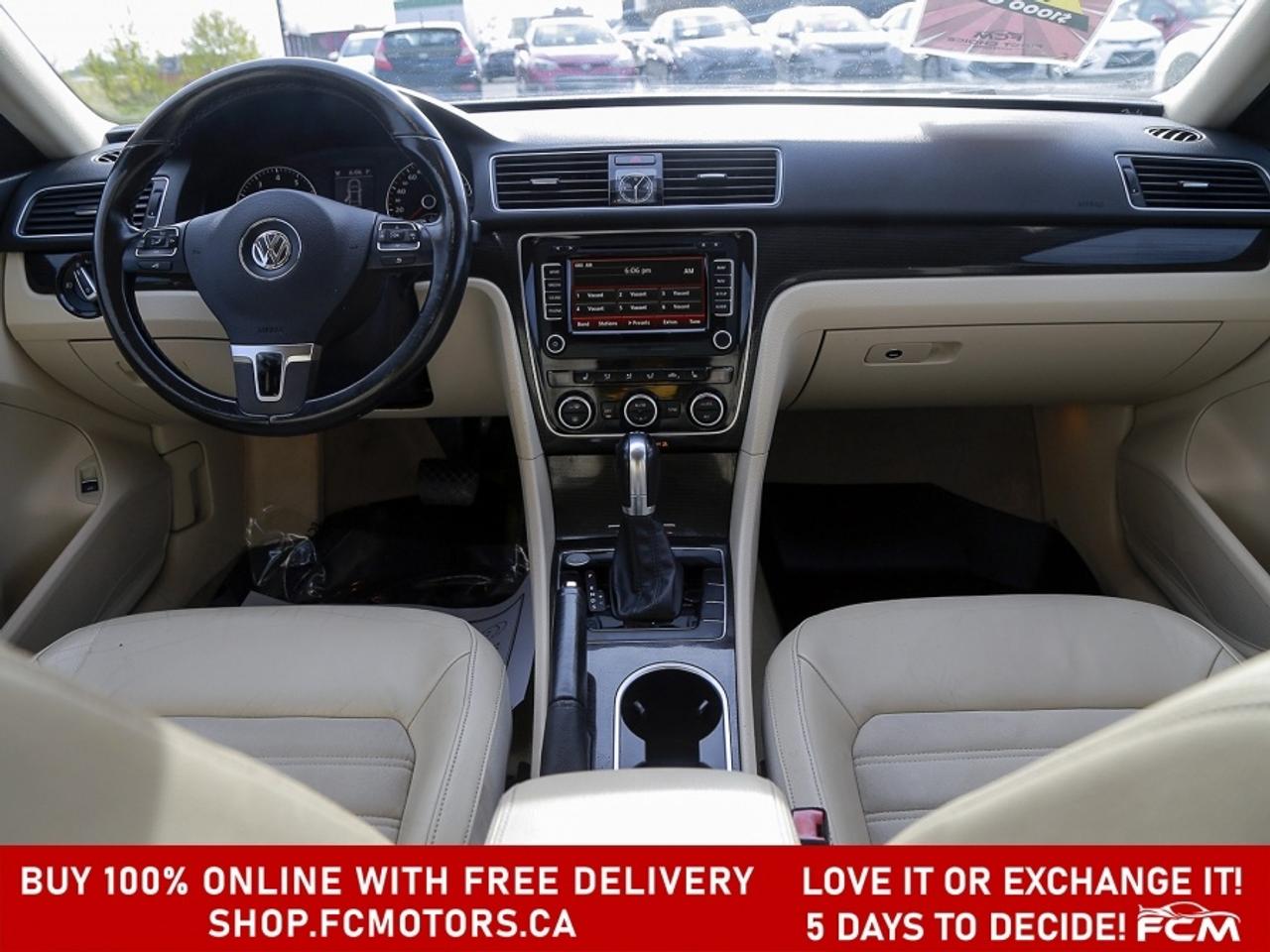 2014 Volkswagen Passat V6 HIGHLINE ~AUTOMATIC, FULLY CERTIFIED WITH WARRA Photo