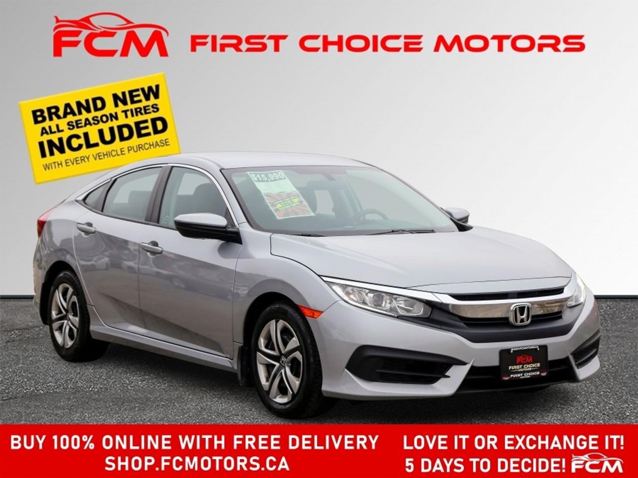 2016 Honda Civic LX ~AUTOMATIC, FULLY CERTIFIED WITH WARRANTY!!!!~ Photo