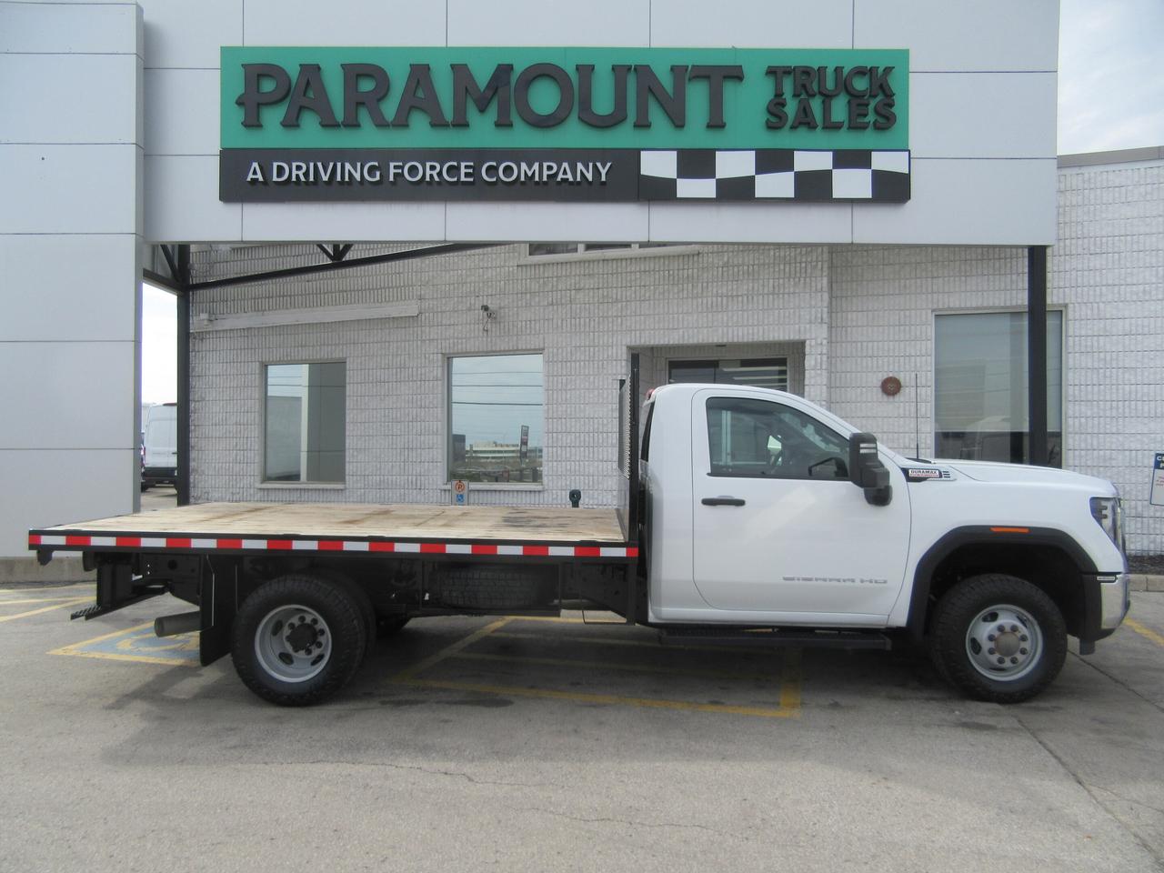 2024 GMC 3500 4X4 DIESEL 12FT FLAT DECK Photo