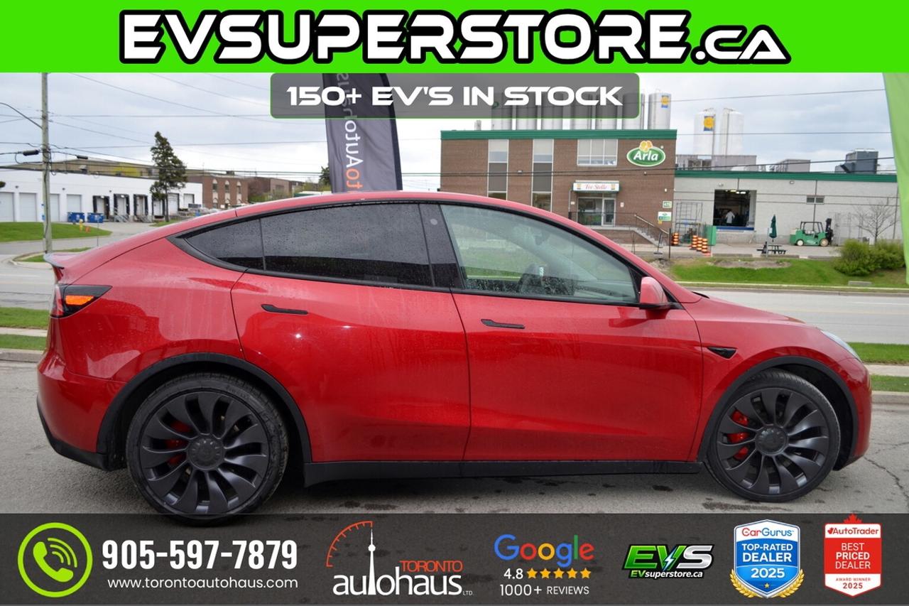 2021 Tesla Model Y Performance 150+ EV's at EVSUPERSTORE.ca Photo