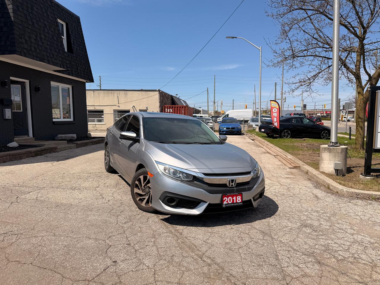 2018 Honda Civic EX NO ACCIDENTS LANE KEEP BLINDSPOT CAM HEAT SEATS Photo3
