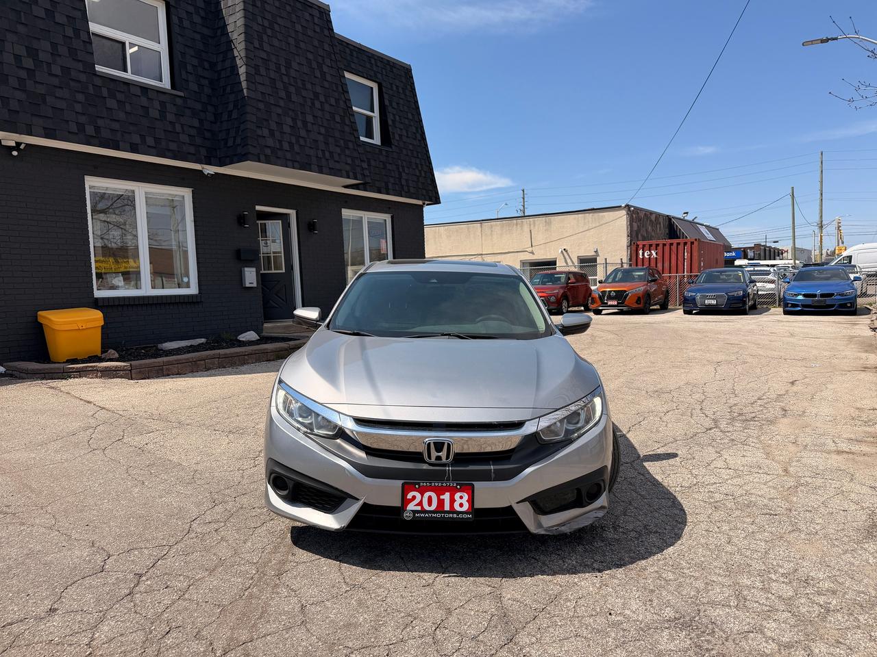 2018 Honda Civic EX NO ACCIDENTS LANE KEEP BLINDSPOT CAM HEAT SEATS Photo