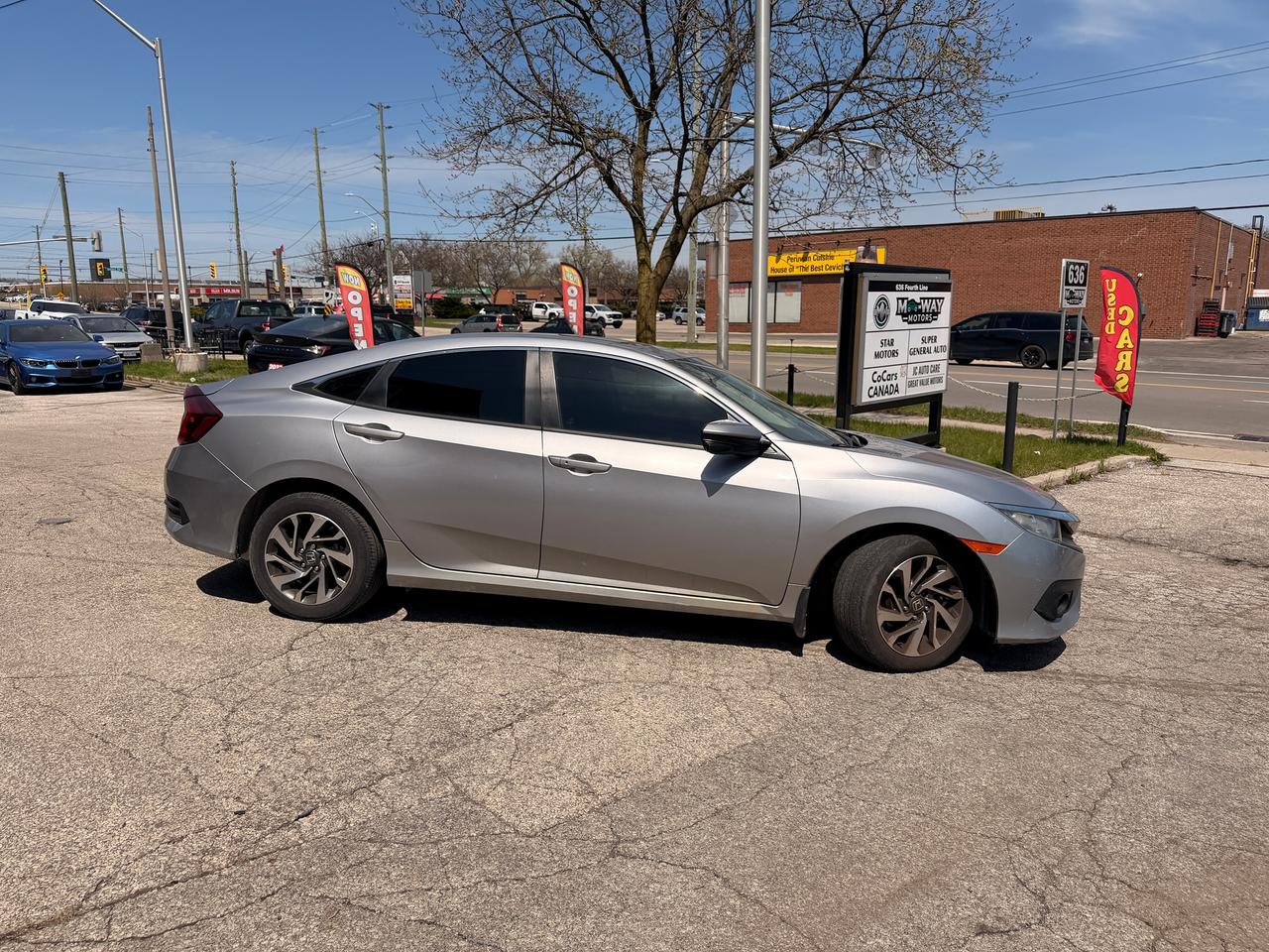 2018 Honda Civic EX NO ACCIDENTS LANE KEEP BLINDSPOT CAM HEAT SEATS Photo