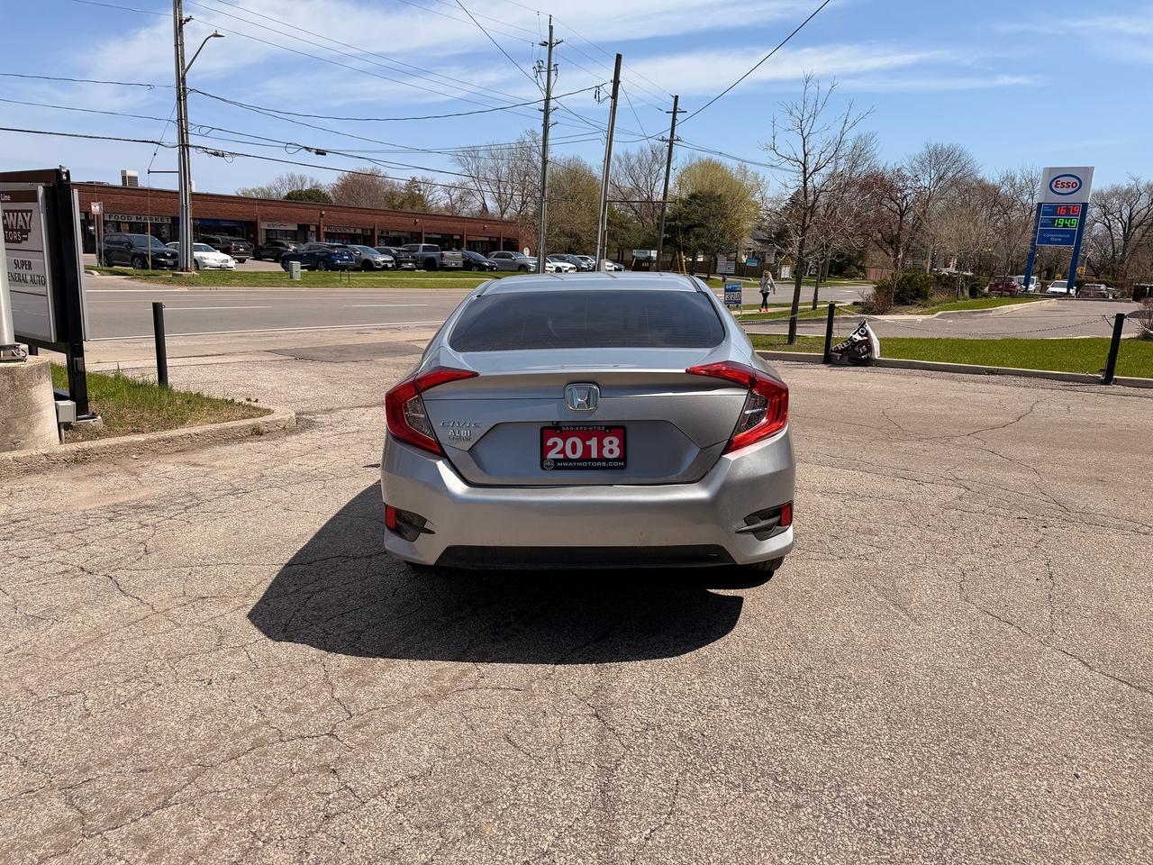 2018 Honda Civic EX NO ACCIDENTS LANE KEEP BLINDSPOT CAM HEAT SEATS Photo