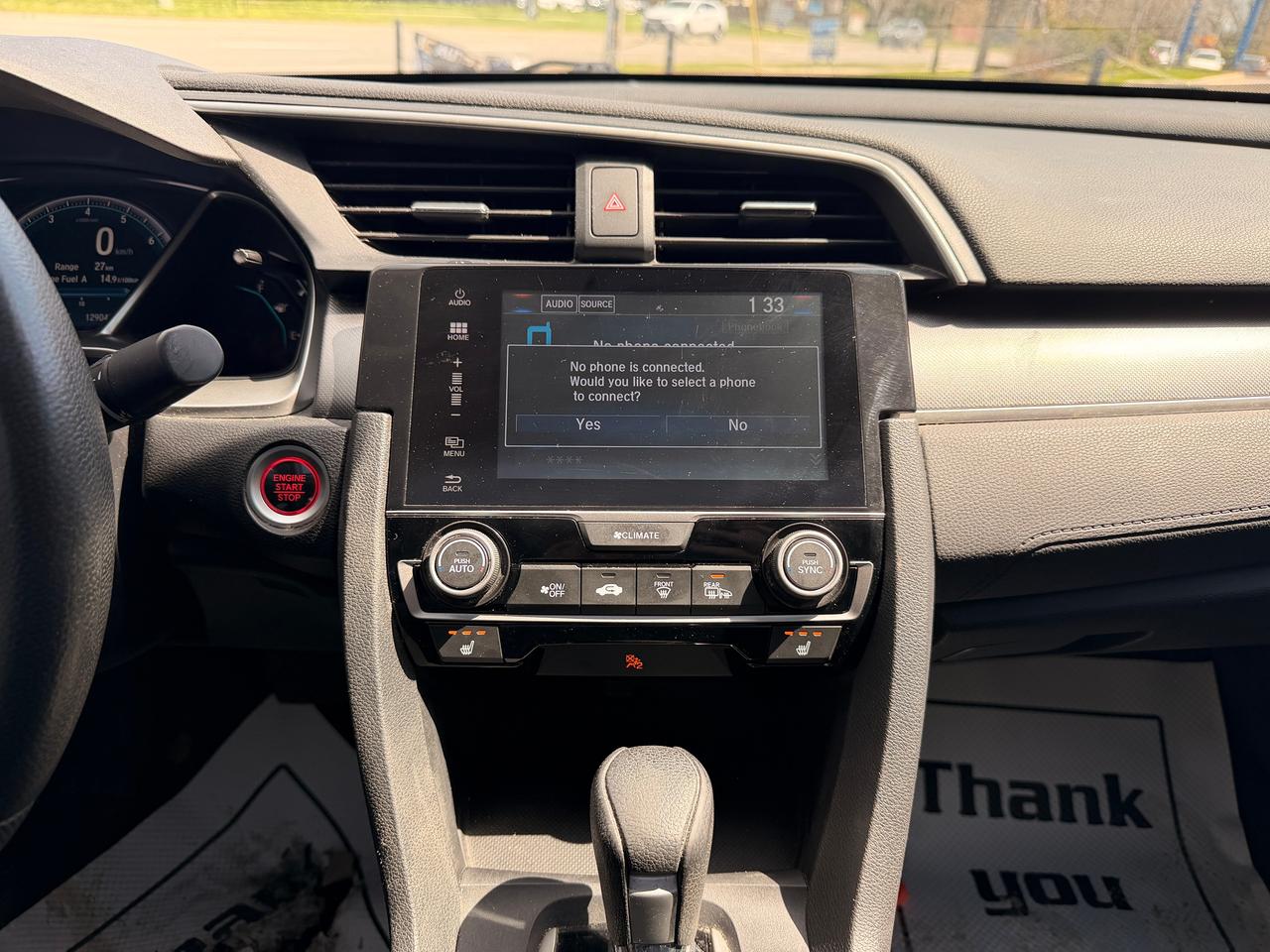 2018 Honda Civic EX NO ACCIDENTS LANE KEEP BLINDSPOT CAM HEAT SEATS Photo