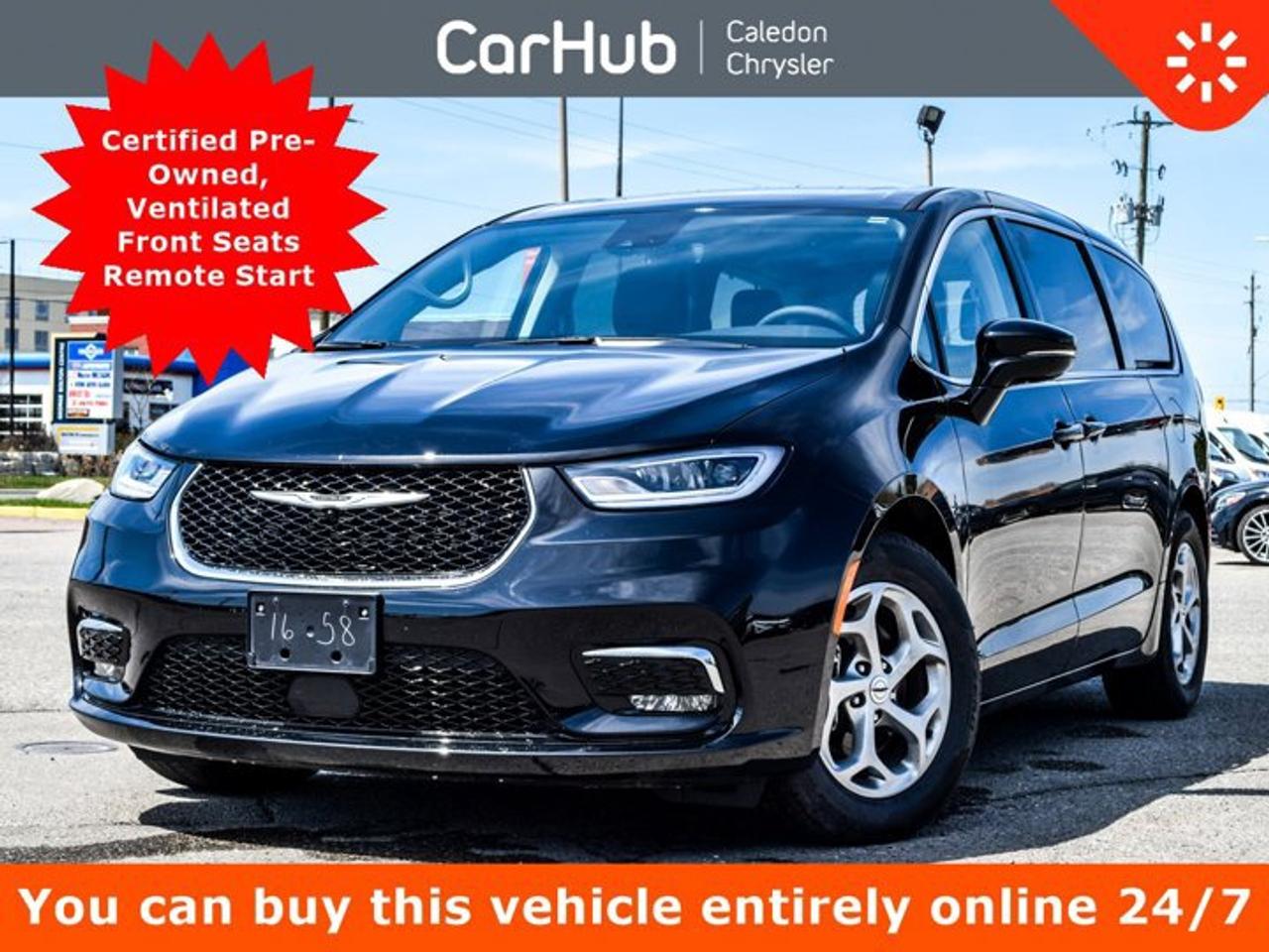2024 Chrysler Pacifica Limited 10.1"Display Pano Sunroof Leather Navigation Alloy Rims Photo0