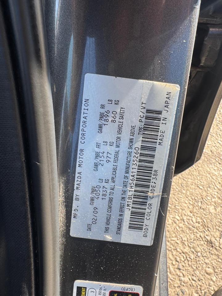 2010 Mazda MAZDA3 GT, HATCH, MANUAL, 6SPD, AS IS SPECIAL Photo