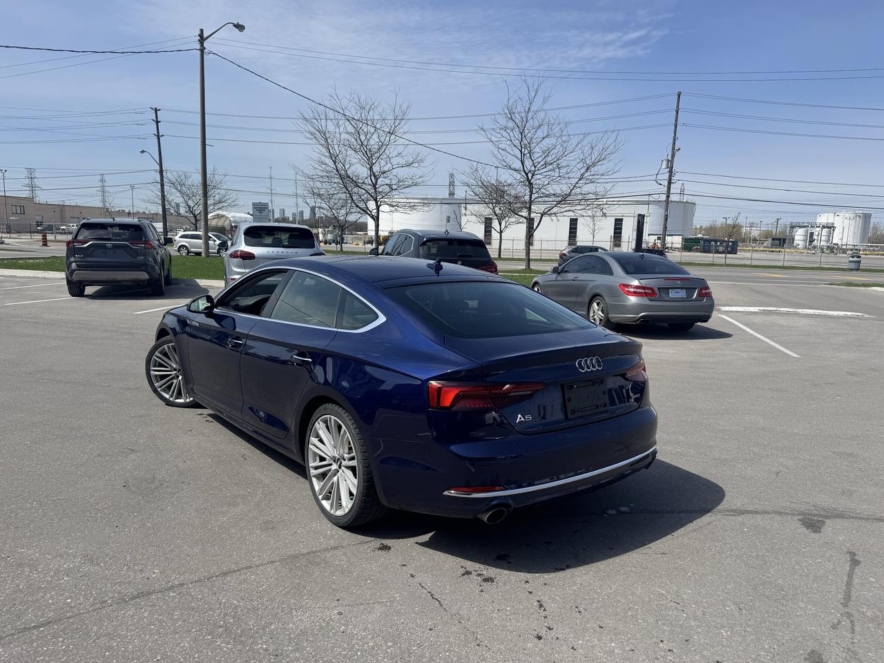 2019 Audi A5 KOMFORT AWD LEATHER PAN/ROOF B/SPOT CAMERA Photo4