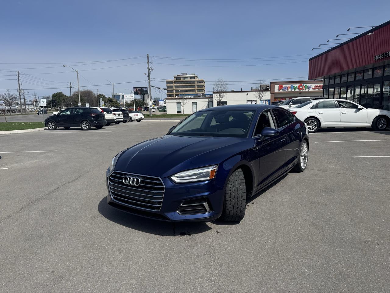 2019 Audi A5 KOMFORT AWD LEATHER PAN/ROOF B/SPOT CAMERA Photo2