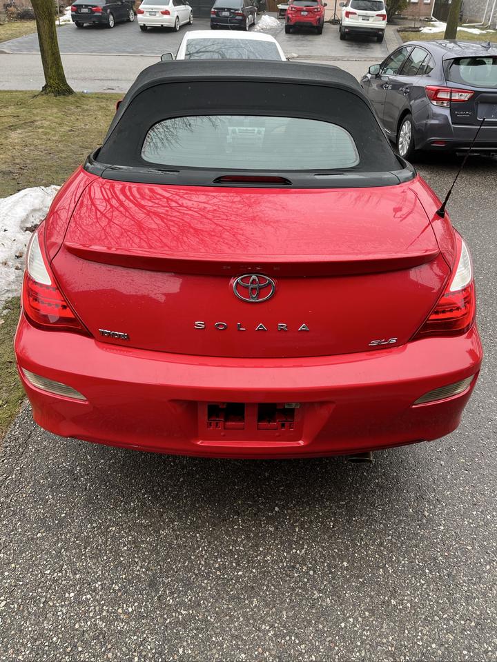 2007 Toyota Camry Solara CONVERTIBLE SLE V6 Photo