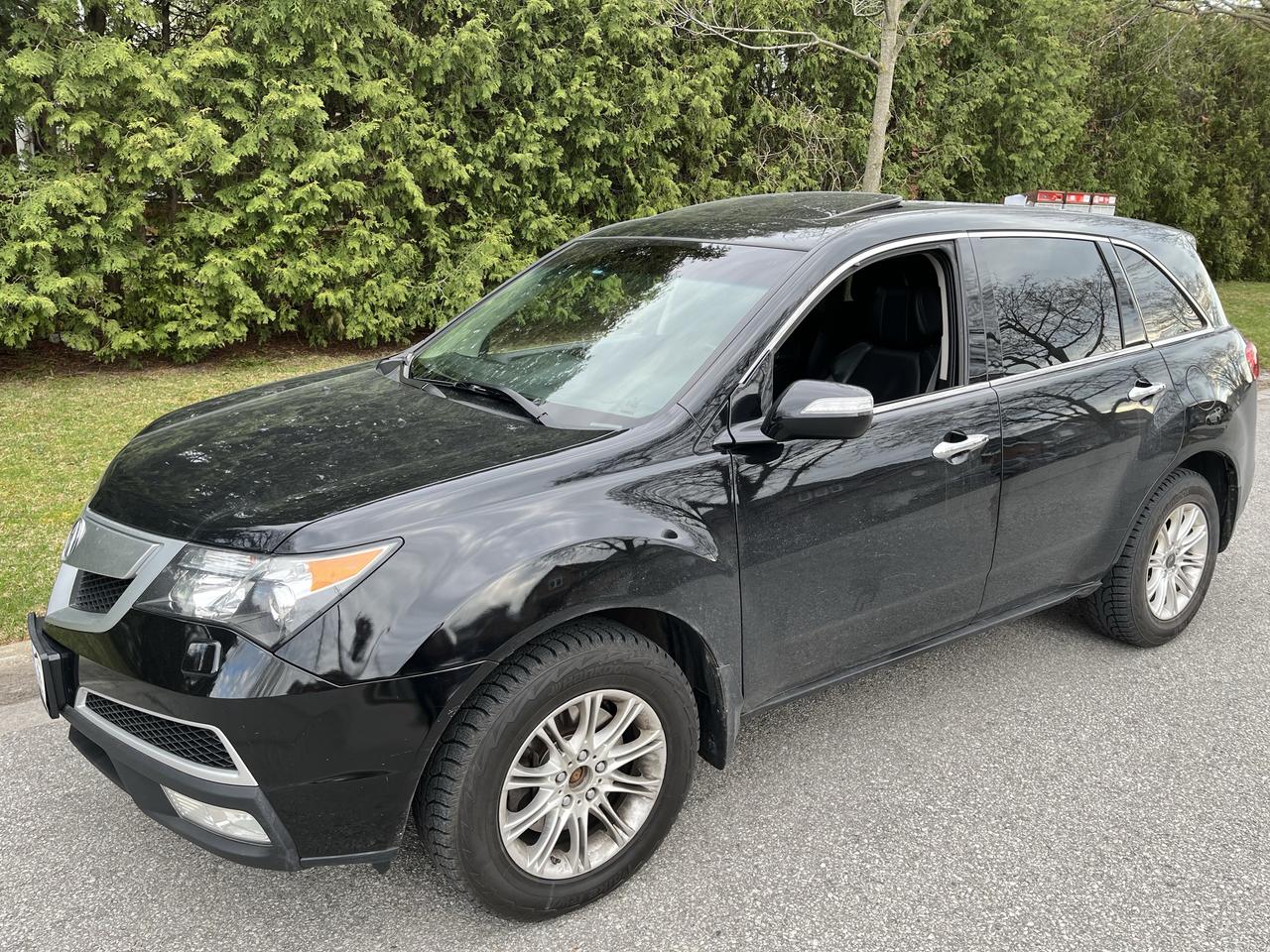 2013 Acura MDX TECH PKG-LEATHER/GPS-NAVI/DVD/MOONROOF-ONLY 185KM! Photo3