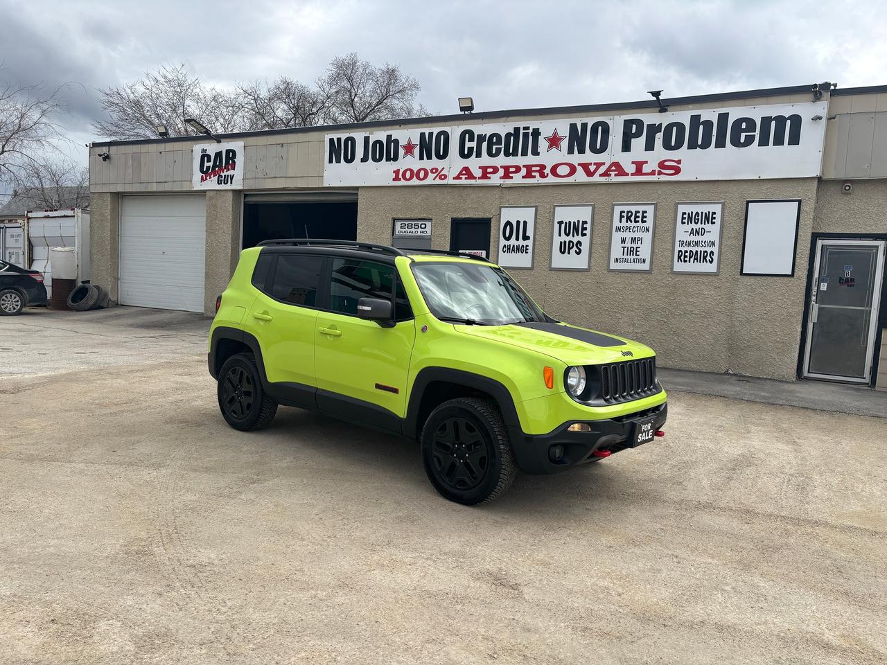 Used 2018 Jeep Renegade Trailhawk 4x4 for sale in Winnipeg, MB