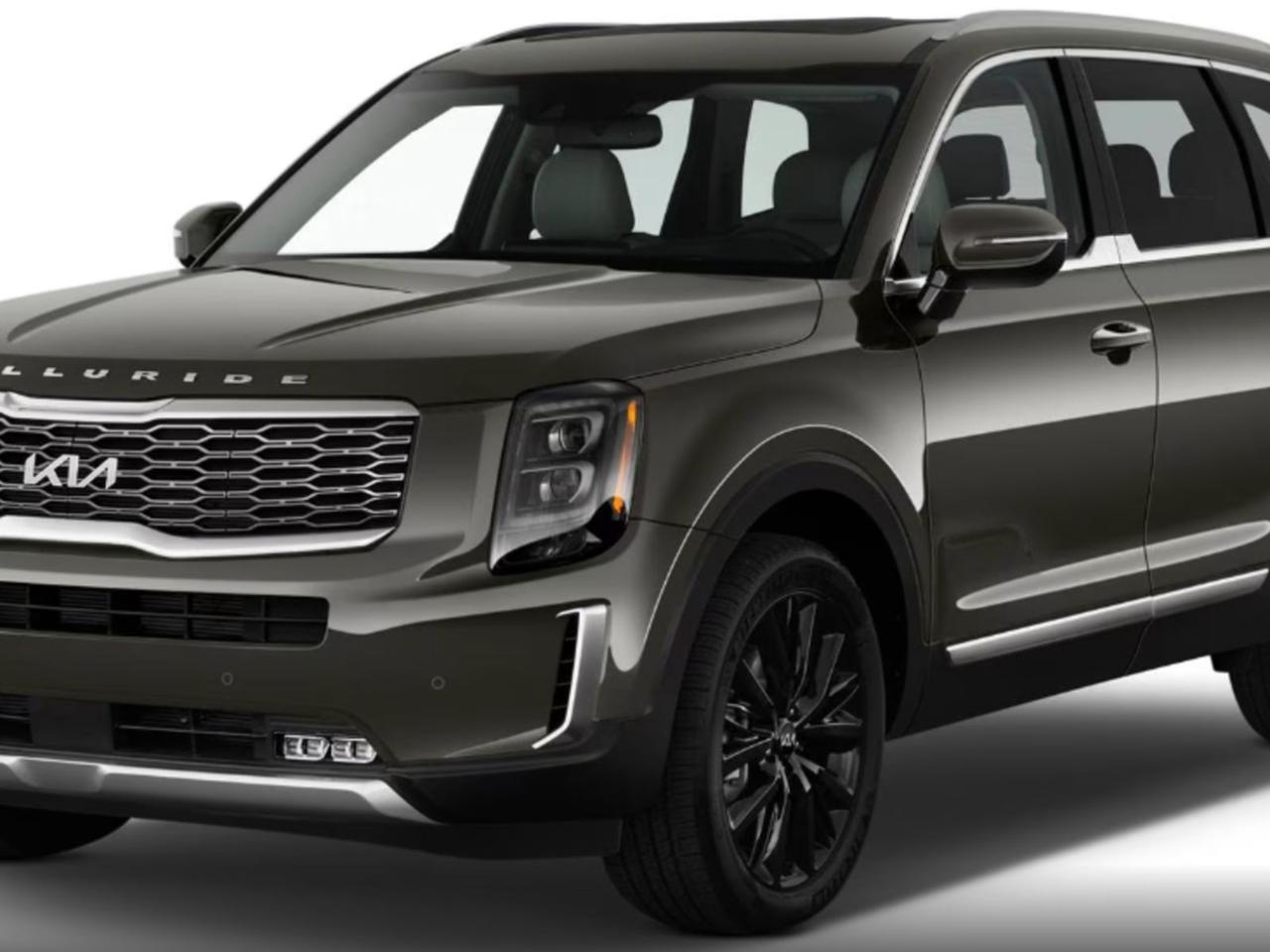 Discover the 2022 Kia Telluride NightSky AWD  a stunning blend of style, power, and luxury in an eye-catching green exterior with sleek black Nappa leather interior. Powered by a robust 3.8L V6 engine paired with an 8-speed automatic transmission, this SUV delivers smooth, confident performance with capable all-wheel drive for any adventure.Enjoy premium comfort with heated and air-cooled front captains seats, 20 black alloy wheels, dual sunroof, and advanced tech including a 12.3-inch touchscreen with integrated navigation and Level 2 partial automation. Safety is paramount with 7 airbags, blind spot and lane departure assist, forward collision mitigation, and an aerial view camera.With spacious seating for 7, multiple USB ports, wireless charging, and thoughtful convenience features like a power liftgate and tri-zone climate control, the Telluride NightSky keeps every passenger comfortable and connected.Elevate your drive  experience the perfect balance of performance, luxury, and cutting-edge safety in this pre-owned 2022 Kia Telluride NightSky AWD. Schedule your test drive today!