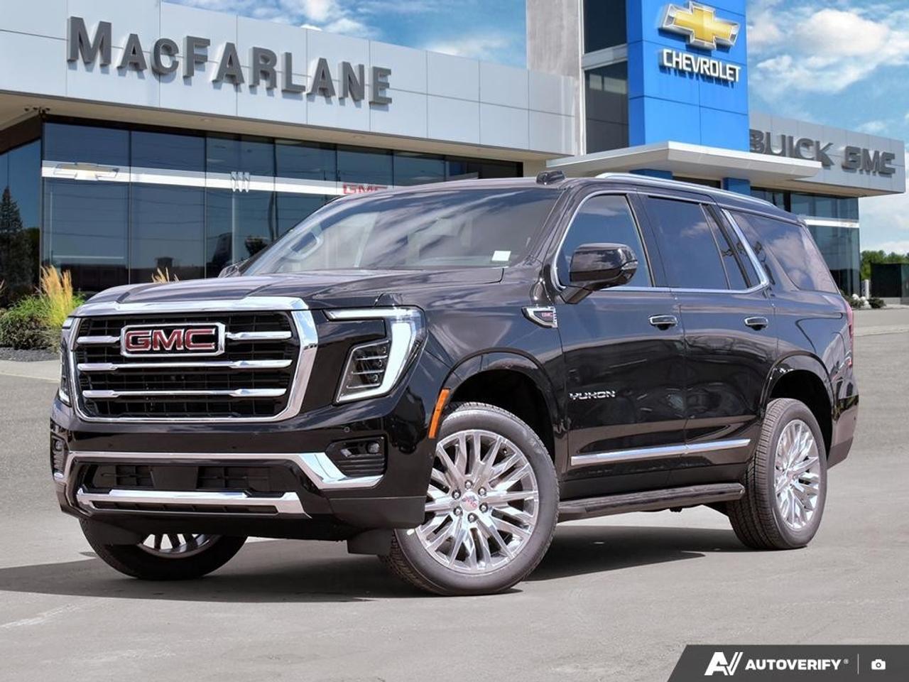 <p>Experience commanding capability, spacious three-row comfort and premium technology in this new <strong>2026 GMC Yukon Elevation 4WD</strong>. Available at MacFarlane Chevrolet Buick GMC in Petrolia, Ontario, this full-size SUV is an excellent choice for family transportation, highway travel, trailering and year-round driving throughout Southwestern Ontario. The VIN identifies this vehicle as a 2026 Yukon Elevation 4WD with a 5.3L V8 engine.</p><p>Powered by the proven <strong>5.3L V8 engine</strong> paired with a smooth 10-speed automatic transmission, the Yukon delivers confident performance for daily driving and longer road trips. Four-wheel drive provides added traction and control when travelling through rain, snow, gravel roads and changing weather conditions.</p><p>Inside, the Yukon offers spacious seating for up to eight passengers, providing excellent flexibility for family, friends and cargo. Modern infotainment, a digital Driver Information Centre and available Super Cruise hands-free driver-assistance technology help create a connected and confident driving experience.</p><p>The Elevation trim combines bold GMC styling with premium comfort, versatile cargo capacity and advanced safety and driver-assistance technologies.</p><p>Visit MacFarlane Chevrolet Buick GMC to explore this <strong>2026 GMC Yukon Elevation 4WD for sale near Sarnia, Strathroy, London and throughout Lambton County</strong>. Contact our sales team today to schedule your test drive.</p>