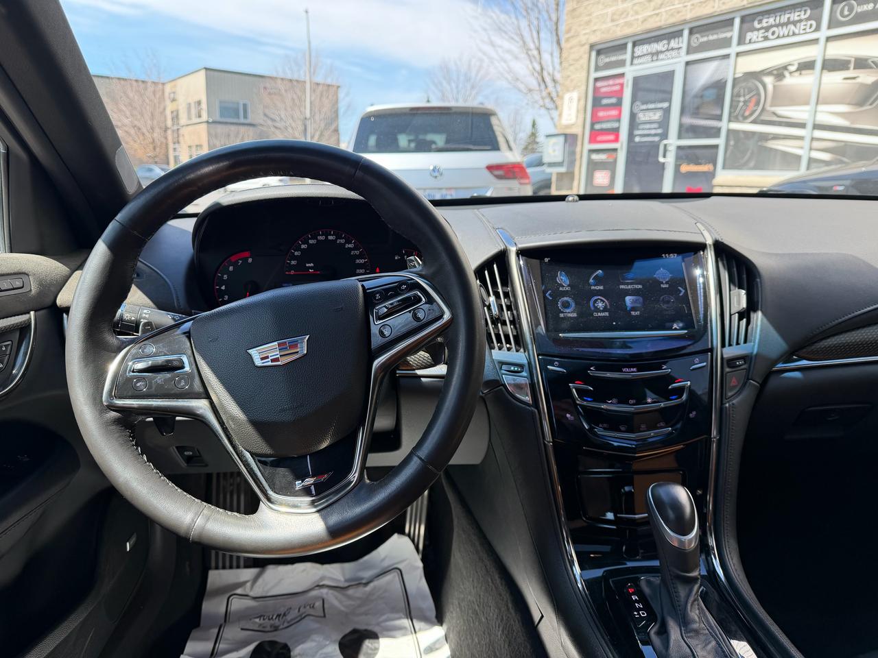 2016 Cadillac ATS-V ATS-V!!! AUTO, SUNROOF, BOSE AUDIO, TWO-TONE SEATS Photo