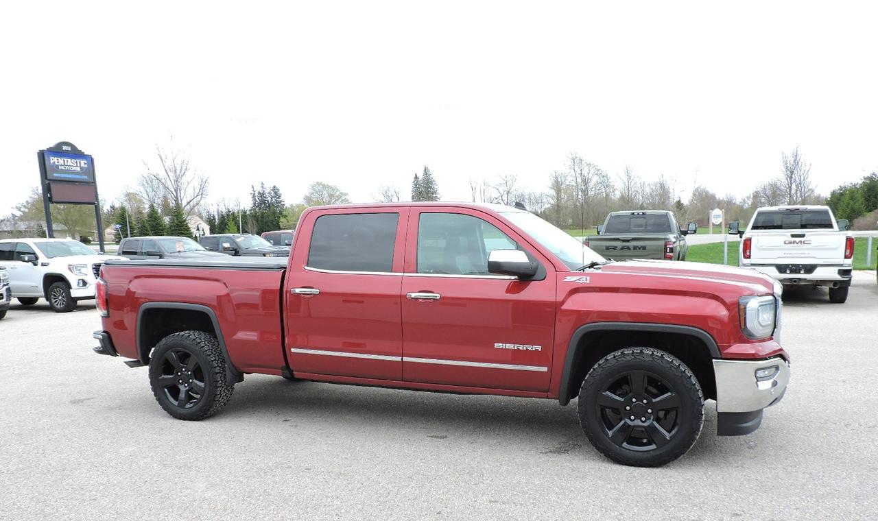 2018 GMC Sierra 1500 SLT 5.3L 4x4 Leather Sunroof Navigation 119000 KMS Photo2