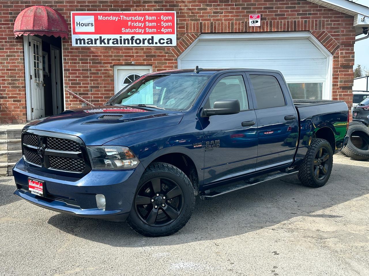 2021 RAM 1500 Express4x4Crew HEMI HTD-Cloth CarPlay RvCam Remote
