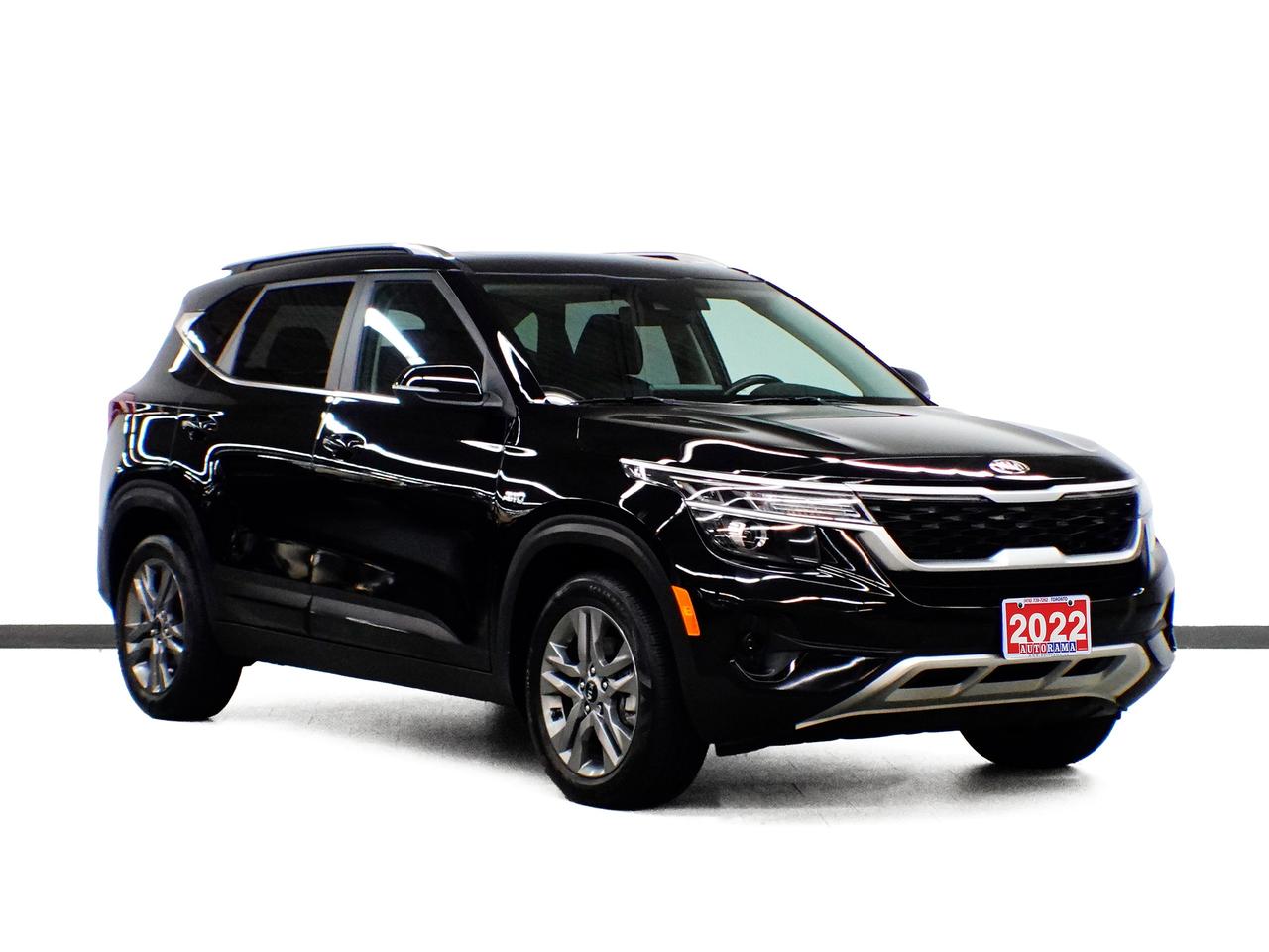 2022 Kia Seltos SX TURBO | Sunroof | Leather | HUD | BSM | CarPlay
