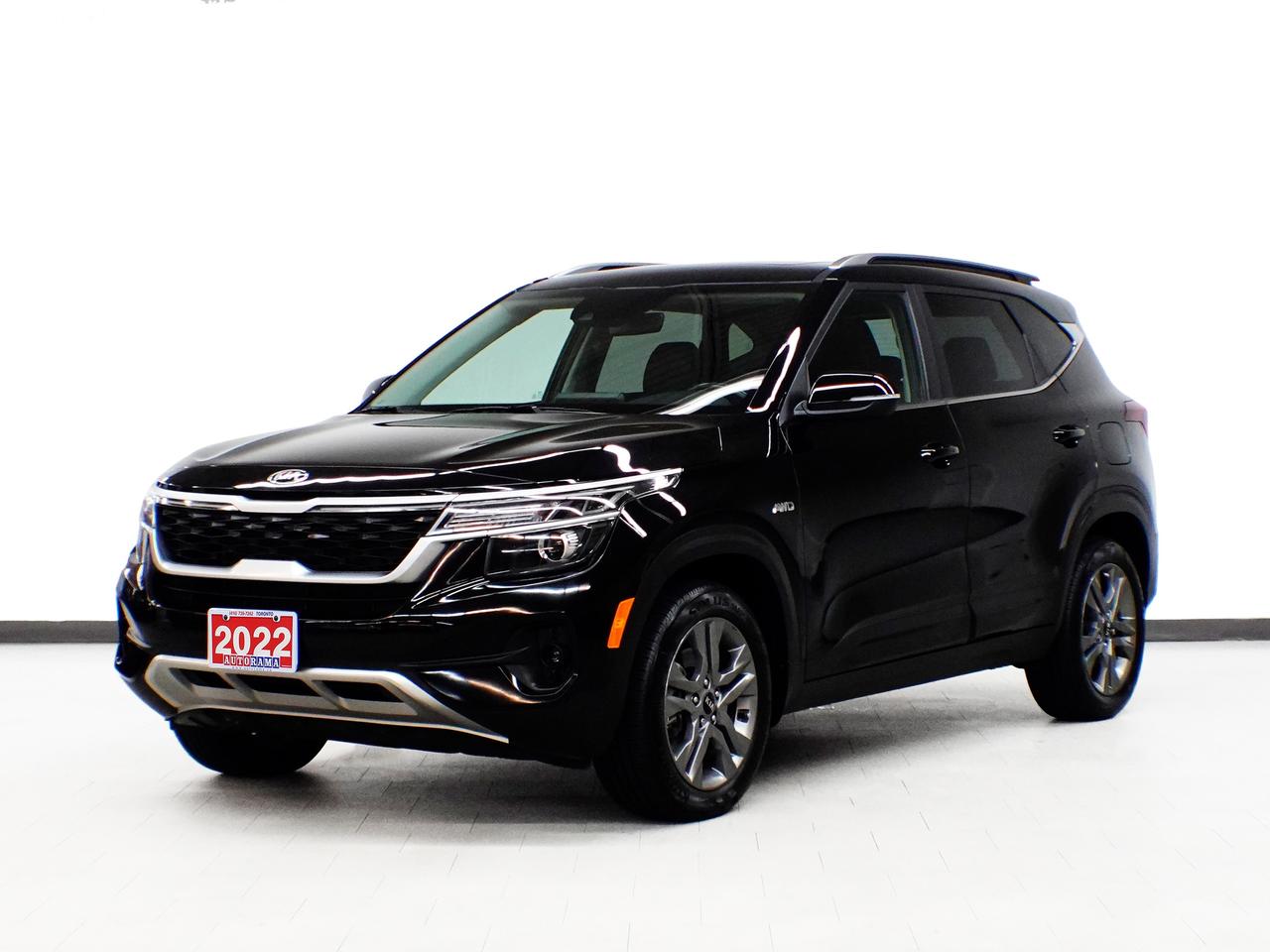 2022 Kia Seltos SX TURBO | Sunroof | Leather | HUD | BSM | CarPlay