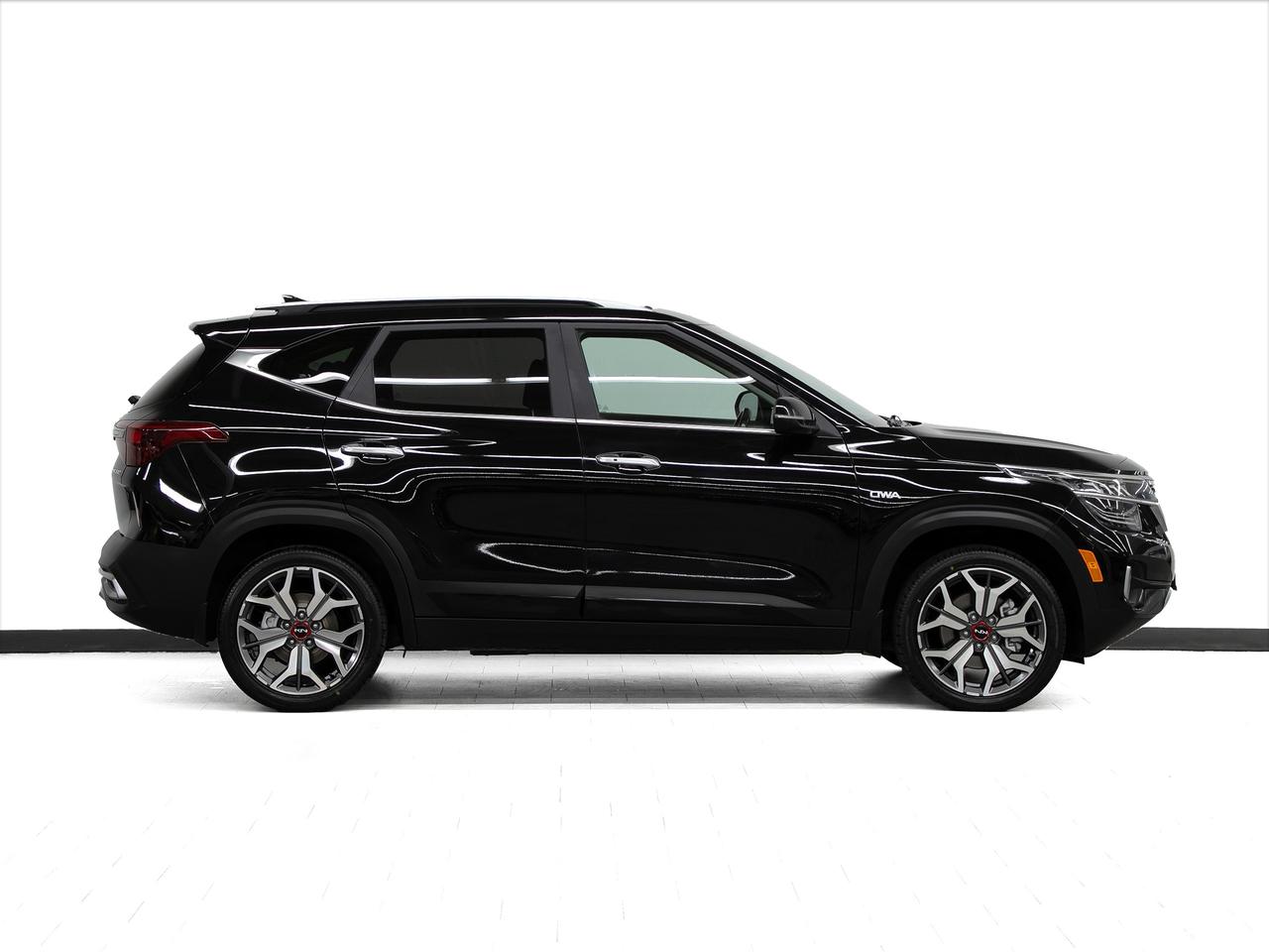 2022 Kia Seltos SX TURBO | Sunroof | Leather | HUD | BSM | CarPlay